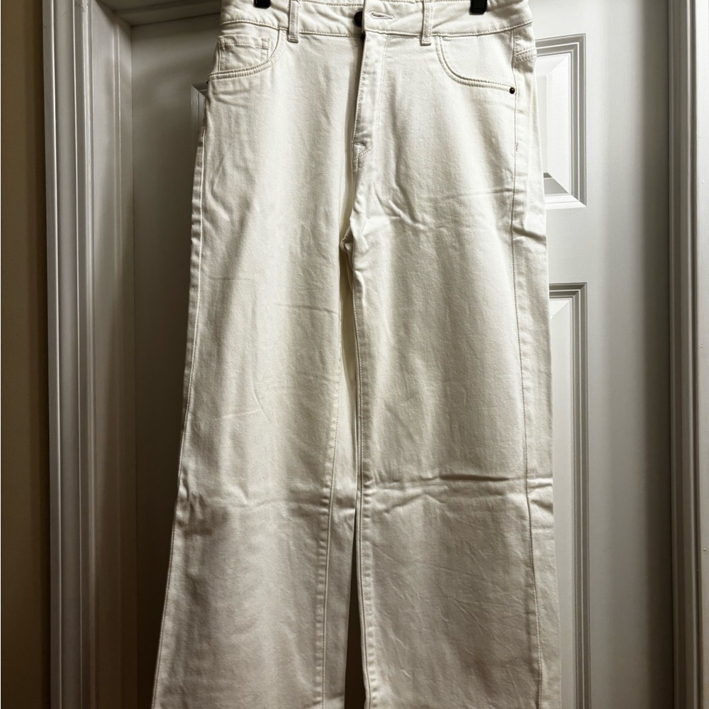 DL1961 Hepburn Midrise Wide Leg Jeans
